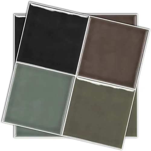 Vista 26 de Alwayspon Adhesivo de vinilo brillante de ladrillo de Provenza, autoadhesivo para azulejos de pared de transferencia de salpicaduras para cocina