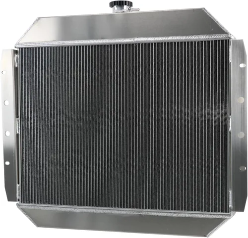 Vista 4 de DPI433 Radiador de aluminio para Ford F-Series F100 F150 F250 F350 Bronco Camioneta Pickup V8 Motor 3 filas Radiadores 67 68 69 70 71 72 73 74 75 76