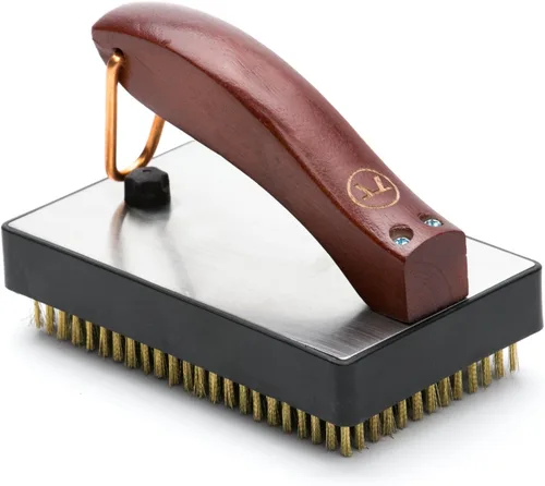 Vista 5 de Outset QB47 Rosewood Collection - Cepillo para parrilla de gran