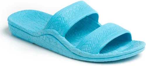 Vista 4 de Pali Hawaii Sandalias Jandals clásicas unisex para adultos Aguamarina