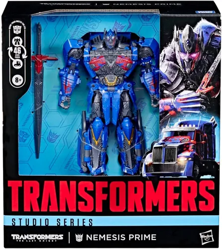 Vista 3 de Transformers Studio Series The Last Knight Nemesis Prime, Leader Class