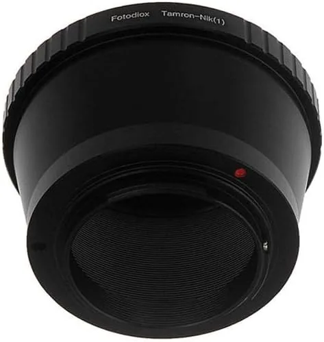 Vista 3 de Fotodiox Adaptador de montaje de lente compatible con lentes Tamron Adaptall (Adaptall-2) a cámaras Nikon 1-Mount