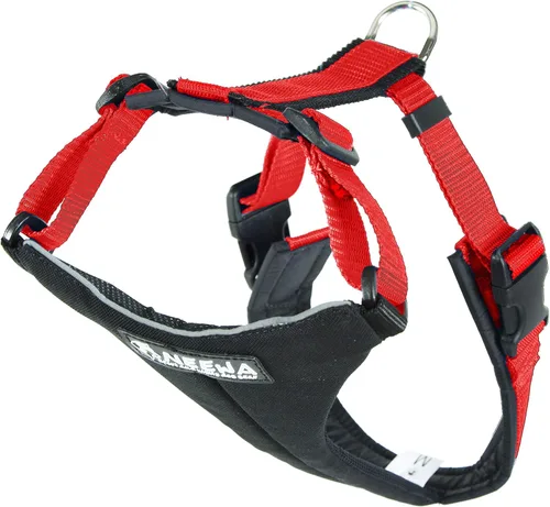 Vista 12 de Neewa Arnés para correr para perro, arnés de senderismo para perros (S, negro), arnés reflectante para perro, arnés de mushing para perro, arnés