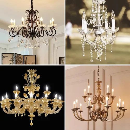 Vista 7 de Candelabro E12 - Enchufe de luz de cerámica ajustable de longitud para iluminación de candelabro, portalámparas de candelabro con fundas blancas