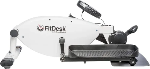 Vista 8 de FitDesk Under Desk Bike Exercise Machine, Compact Magnetic Pedal Exerciser, Mini Elliptical, Quiet Seated Cardio Trainer for Home Office Workouts