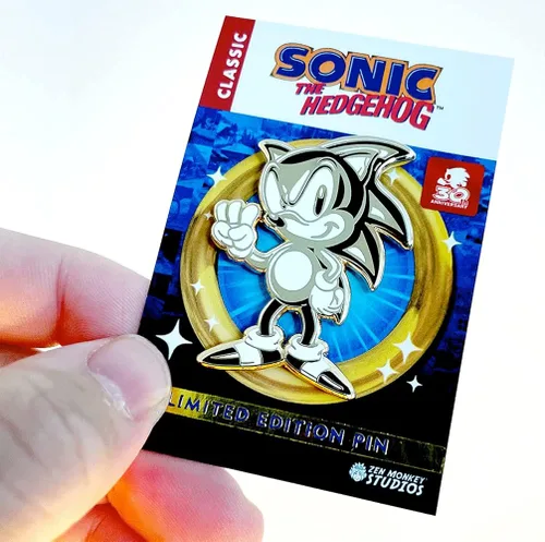 Vista 3 de Sonic The Hedgehog 3 - Pin de edición limitada del 30 aniversario