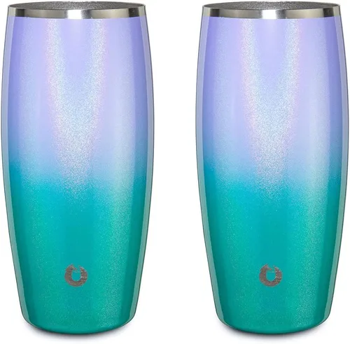 Vista 12 de Snowfox Vaso de cerveza de acero inoxidable con aislamiento al vacío de alta calidad, accesorios de bar en casa, elegante bartending, vasos de pinta