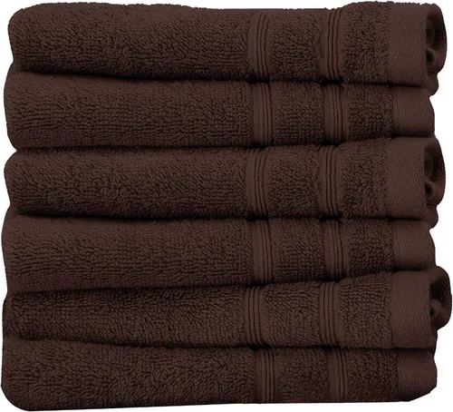 Vista 30 de Towels Beyond - Juego de toallas de lujo de 4 piezas, fabricadas con 100% algodón turco, altamente absorbentes y cómodas, incluye 2 toallas de baño