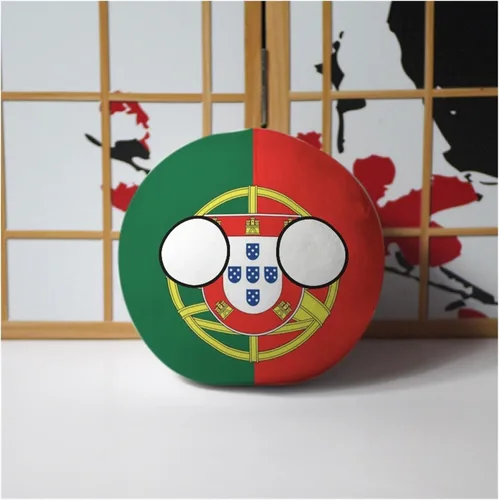 Vista 65 de Polandball Countryballs Muñeco de peluche Ucrania España Hungría Portugal Rumanía Grecia Austria México Polonia Ball (15,3.8 pulgadas)