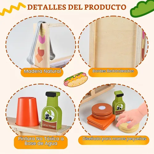 Vista 4 de Juguete plegable del fabricante de sándwich, contador de sándwich
