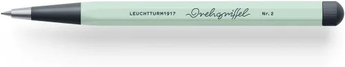 Vista 26 de LEUCHTTURM1917 - Lápiz mecánico Drehgriffel - Lápiz de escritura recargable con plomo de grafito HB de 0.7 mm (albaricoque)