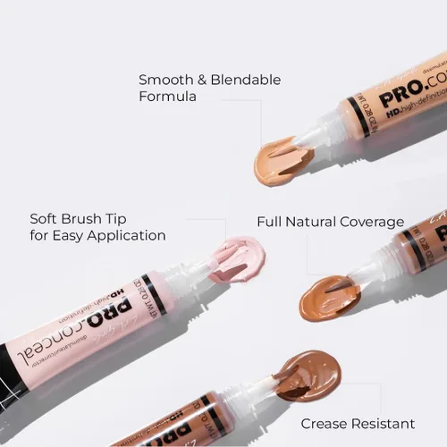 Vista 2 de L.A. Girl Corrector Pro, beige medio, 0.28 onzas (LAX-GC978-A) (paquete de 3)