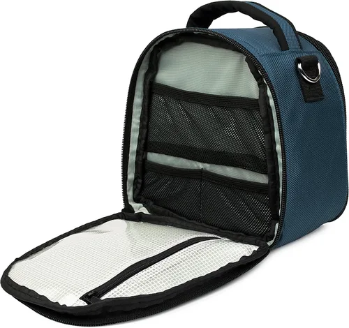 Vista 4 de Transporte para Nikon CoolPix W150, B600, A1000, Z50, D780, Z7, Z6, D3500, W300 Ocean Blue