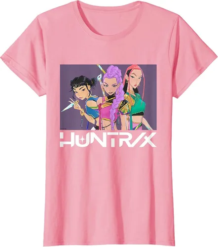 Vista 42 de KPop Demon Hunters HUNTR/X Camiseta Oficialmente Autorizada