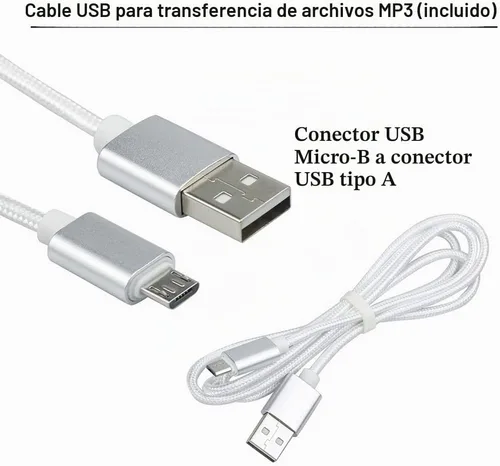 Vista 6 de Módulo de sonido Control de botón Música Reproductor de voz programable Chip de conversación musical 8 MB MP3 WAV USB descargable con caja