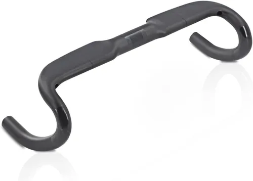 Vista 7 de Manillares de carbono RXL SL, manillares para bicicleta de carretera, 31.8mm x 458/478/498mm, caída de 110mm, alcance de 78mm, Negro/Rojo, fibra