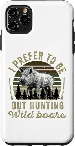Vista 11 de iPhone 15 Hog Hunting Men Dad Wild Boar Pig Hunter Funny Feral swine Case