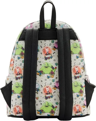 Vista 5 de Loungefly Estampado De Pesadilla Antes De Navidad Que Brilla En La Oscuridad, Multi, Classic