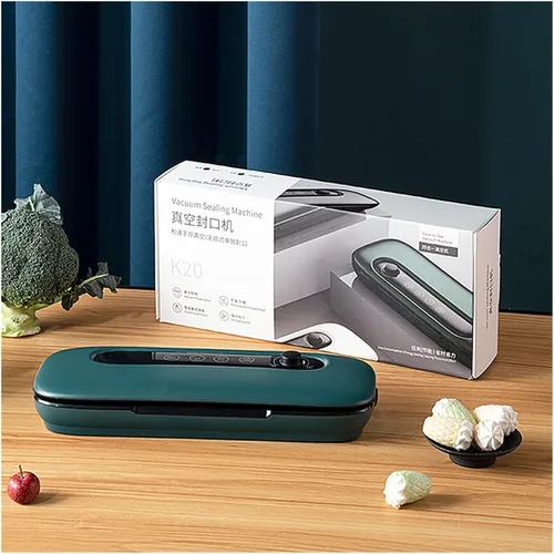 Vista 4 de Vacuum Packing MachineVacuum Sealer for Food Storage New Food Packer Vacuum Bags for Home Kitchen Vacuum Packaging (White)