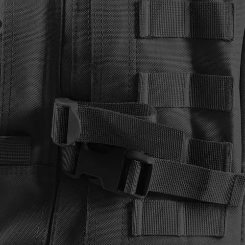 Vista 6 de Highland Tactical Stealth - Mochila táctica resistente para hombre, Negro -, Sigilo