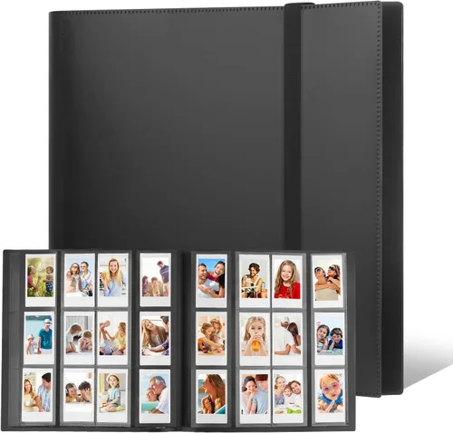 Vista 12 de Álbum de fotos de 560 bolsillos para cámara Fujifilm Instax Mini, cámara Polaroid, para cámaras instantáneas Fujifilm Instax 12 11 9 40 99 90 8 7