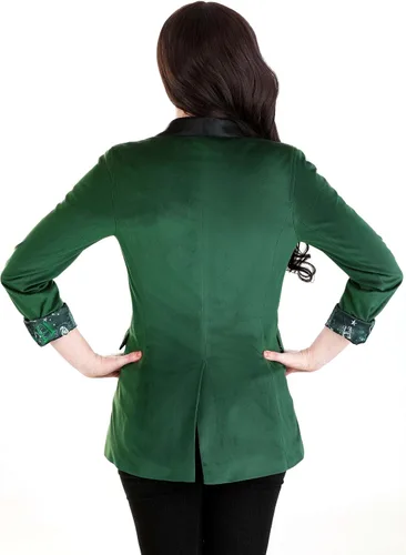 Vista 8 de Blazer de Harry Potter Slytherin para mujer