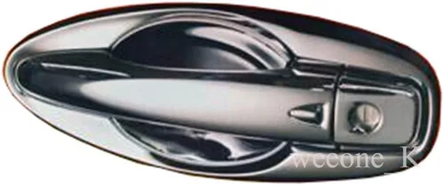 Vista 2 de K1AutoParts - Cubierta cromada para manija de puerta para Nissan Navara Frontier NP300 Pickup 2014 2015 2016