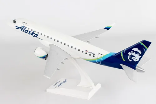 Vista 2 de Skymarks Daron Alaska Horizon E175 1/100 SKR923
