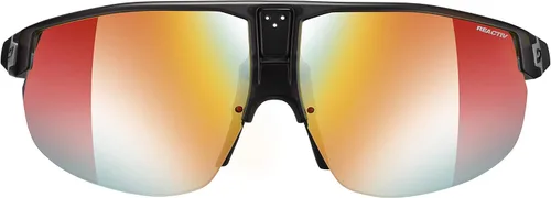 Vista 2 de Gafas de sol Julbo Rival Performance negro mate marco negro lente amarillomarrón con espejo rojo