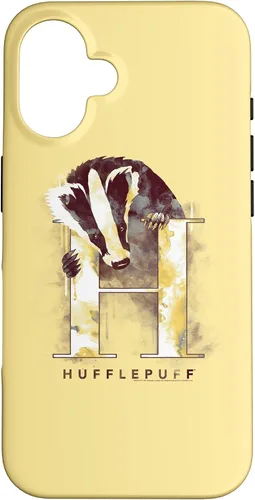 Vista 32 de Harry Potter Carcasa de acuarela Hufflepuff para iPhone 17