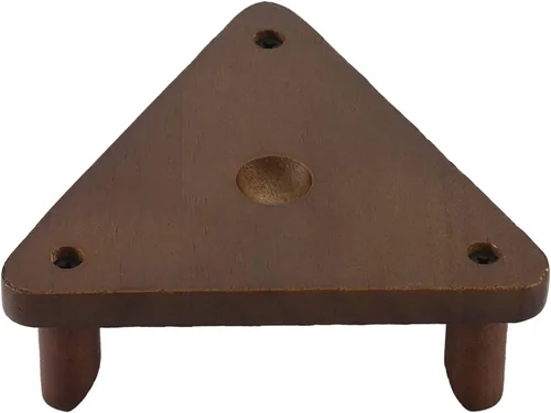 Vista 3 de Frcctre Paquete de 3 soportes de madera para pelotas de fútbol, baloncesto, fútbol, voleibol, rugby, estante de almacenamiento de pelotas deportivas