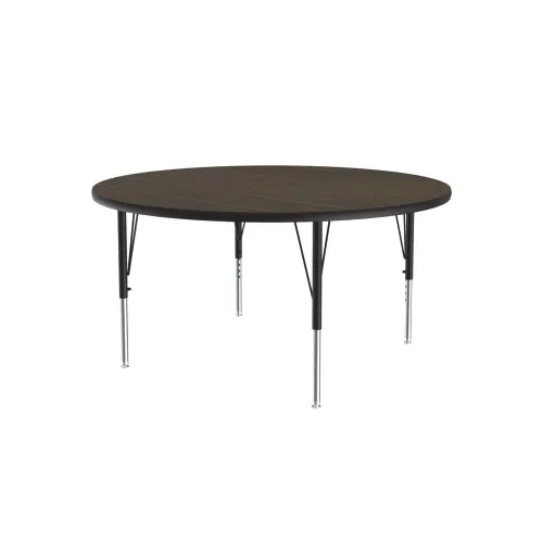 Vista 25 de Correll Mesa de Actividades Rectangular para Aula de 24"x36", Altura Ajustable (19"-29"), Granito Negro Laminado Térmico Fusionado Duradero