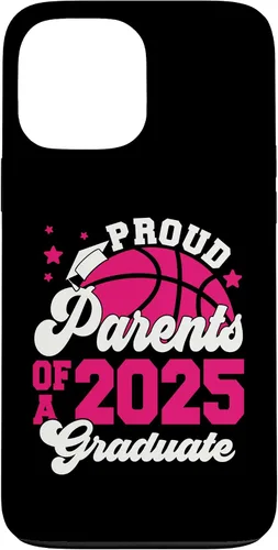 Vista 23 de iPhone XR Parents of a 2025 Graduate Senior Graduation Basketball Case
