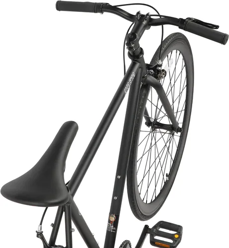 Vista 4 de AVASTA Single-Speed Fixed Gear Fixie Bike, Flip Flop Hub Urban Commuter Bicycle, 50/54/58cm Frame, Multiple