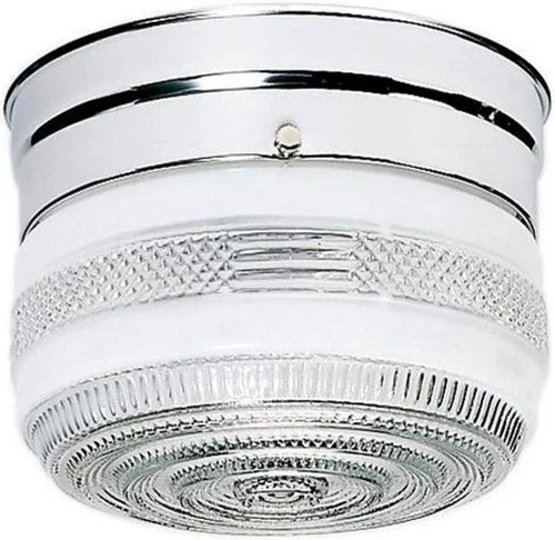 Vista 5 de NUVO SF77/102 Dos luces empotradas de montaje, cromo pulido/cristal blanco