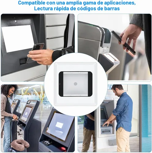 Vista 5 de Symcode Escáner de código de barras integrado Lector NFC 1D 2D Módulo de escaneo de código QR 3 interfaz TTL Escáner de código de barras NFC lector