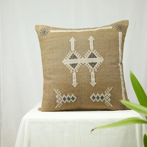 Vista 14 de Trade Star Hermosa Funda de Cojín Artesanal de Granja Funda de Cojín de Kilim Sabra 100% Algodón Funda de Cojín de Diseño para Decoración de Otoño