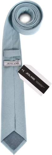 Vista 29 de JESLANG Corbata de algodón y lino de 2.56 pulgadas para hombre, perfecta para ocasiones formales e informales