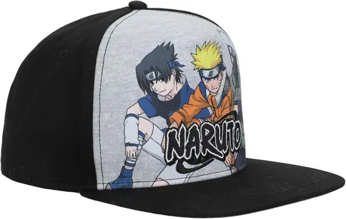 Vista 2 de Bioworld Gorra Naruto Sasuke Naruto & Kakashi Juventud El Snapback Multicolor, Multi colorido