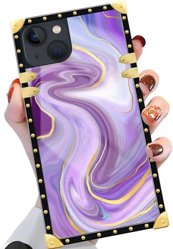 Vista 9 de Funda compatible con iPhone X/Xs, TPU suave de lujo y parte trasera de policarbonato duro para niñas y mujeres, funda protectora a prueba de golpes