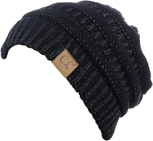 Vista 657 de C.C Trendy Warm Chunky Soft Stretch Cable Knit Beanie