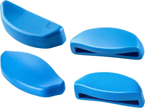 Vista 17 de Mryok Replacement Nose Pieces Nose Pads for Oakley Frogskins Range/Hybrid/HSTN/Top Knot/Frogskins Range XL Sunglass - Options 1 par negro - ajuste