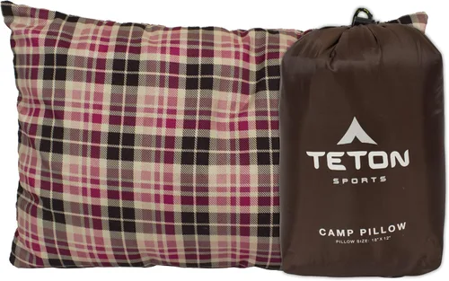 Vista 15 de TETON Sports almohada de campamento, perfecta para acampar y viajar, bolsa de viaje incluida