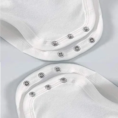 Vista 2 de Body unisex para bebé, color azul, de manga corta, para recién nacido de 0 a 24 meses
