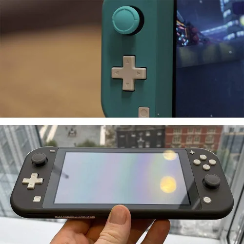 Vista 7 de Ferkurn Joystick - Tapa de repuesto para el pulgar para Switch Joy-con Switch OLED y Switch Lite, Joycon Grip Button Stick Cover Switch Controller