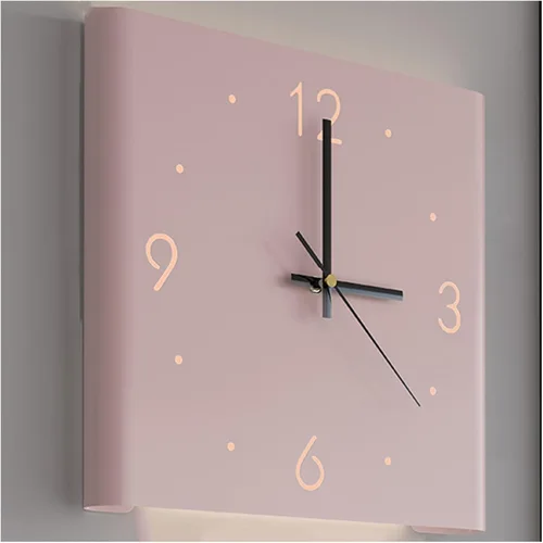 Vista 9 de KYOFIS Reloj de pared Corne de doble cara, reloj de pared digital de esquina con escala numeral, funciona con pilas, reloj de pared silencioso
