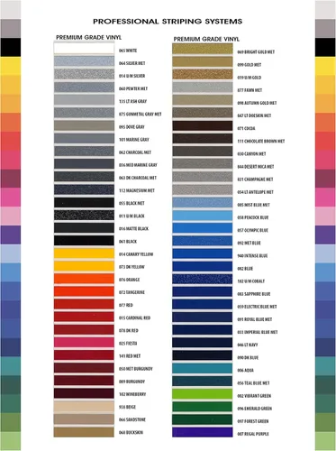 Vista 5 de Linear Designs Premium 1/4" X 50' Cinta adhesiva automotriz de rayas finas - Oro metálico otoñal