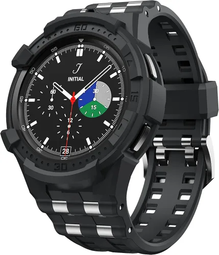 Vista 8 de Estuche T-ENGINE Compatible con Galaxy Watch 4 Classic de 42 mm (2021), No para Galaxy Watch de 42 mm en versión de 2018
