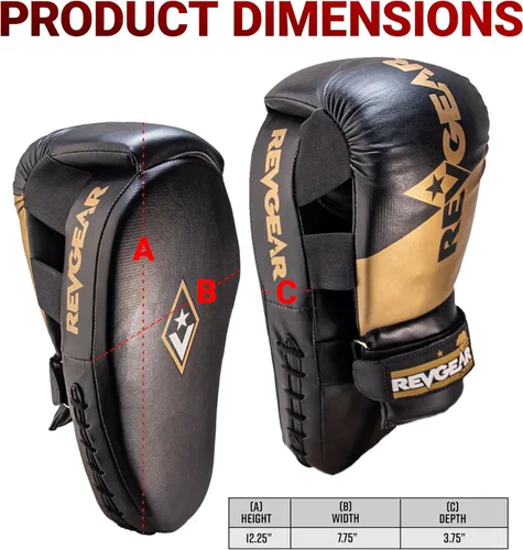 Vista 5 de Revgear Phoenix - Par de guantes y almohadillas de boxeo (todo en uno, objetivo y guante), equipo de boxeo ideal para hombres, mujeres, niños