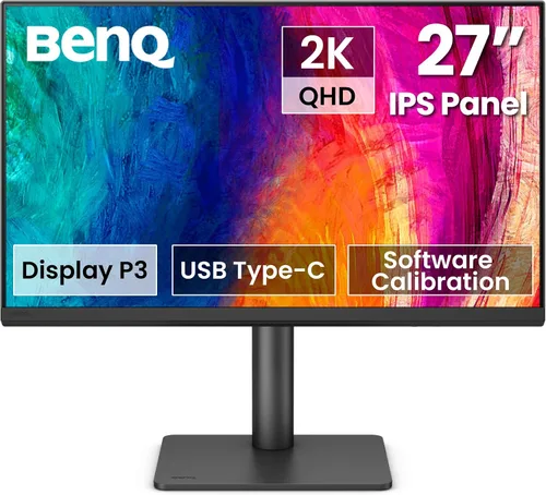 Vista 13 de BenQ PD2706UA Ergo Arm Mac Ready 27" 4K UHD, 95% P3, 99% Rec.709 y sRGB, IPS, Brazo Ergo integrado, ICCSync, Uniformidad, Delta E≤3, Calibrado